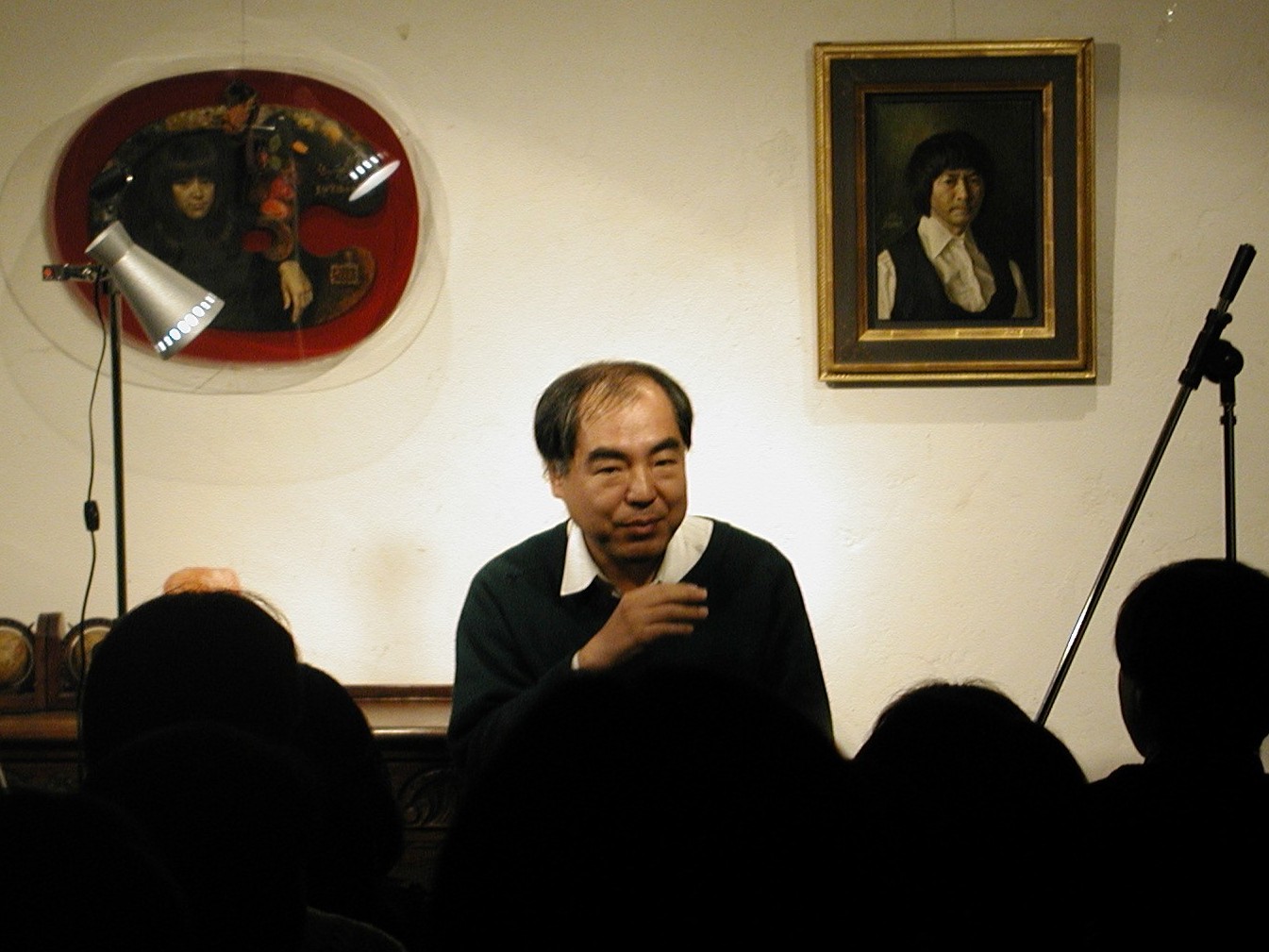 講演する堀切直人氏